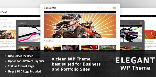 Elegant Free Business WP Theme