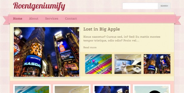 Roentgeniumify Free WP Theme