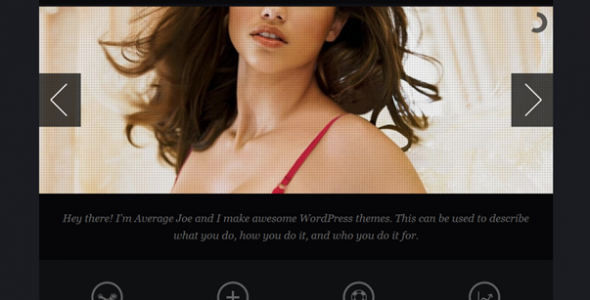 Senyorita Dark WP Theme