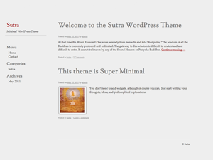 Sutra WP Theme