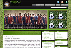 Soccer Mag WP Theme