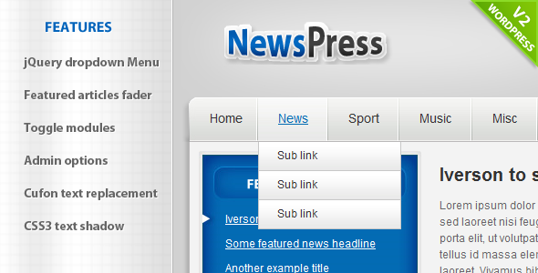 NewsPress Theme