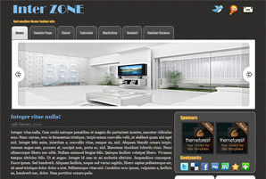 Inter Zone Free Blog Theme