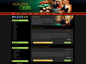 Free casino WordPress Theme – goldencasino