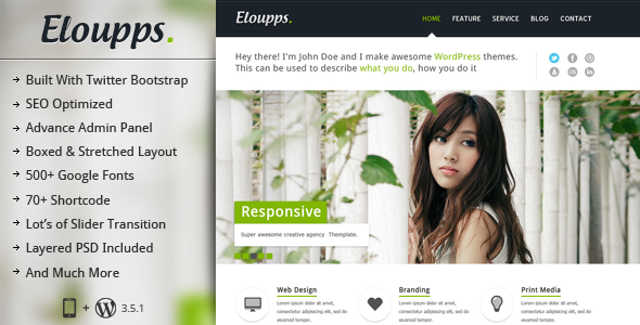 Eloupps : Responsive