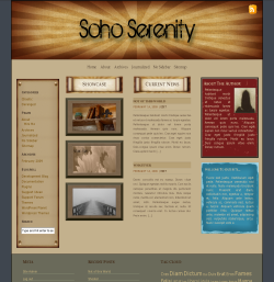 Soho Serenity free theme