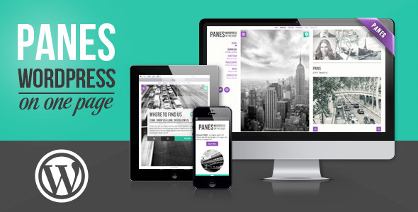 Panes – One Page Theme