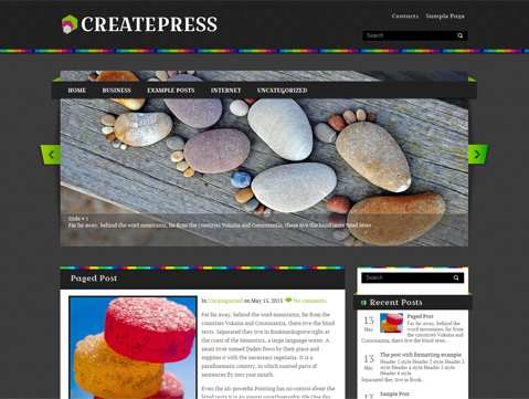 CreatePress Free WordPress Theme