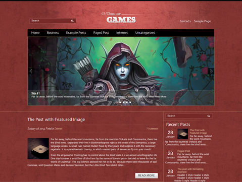Games – Free WP Blog Theme