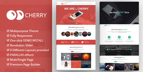 Cherry One & Multi Page